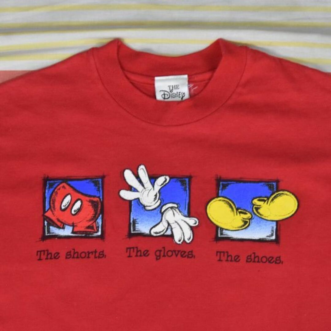 Disney(ディズニー)のディズニー 90’ｓミッキー T 12601c USA製  公式モデル 00 メンズのトップス(Tシャツ/カットソー(半袖/袖なし))の商品写真