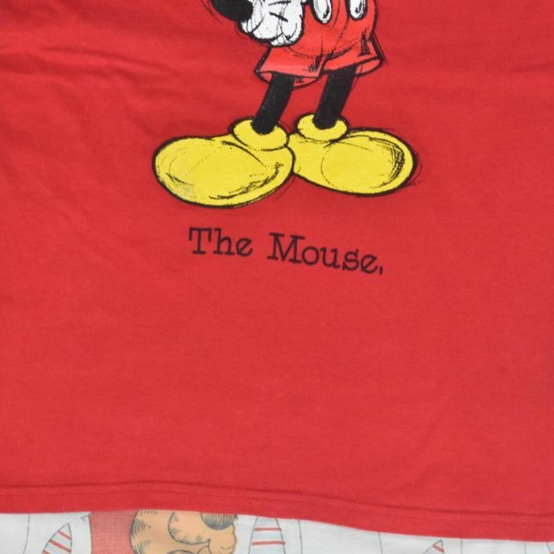 Disney(ディズニー)のディズニー 90’ｓミッキー T 12601c USA製  公式モデル 00 メンズのトップス(Tシャツ/カットソー(半袖/袖なし))の商品写真