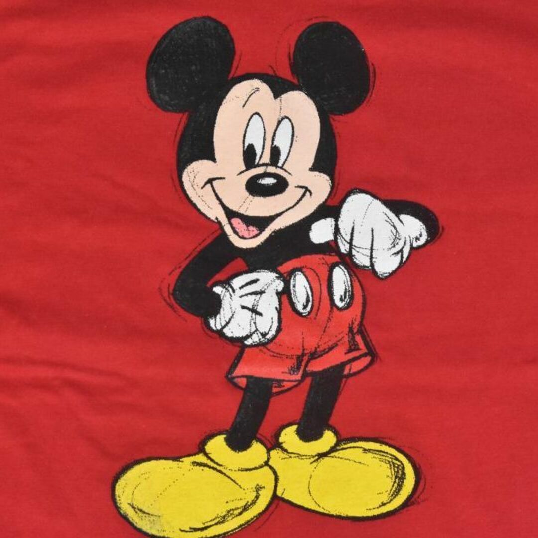 Disney(ディズニー)のディズニー 90’ｓミッキー T 12601c USA製  公式モデル 00 メンズのトップス(Tシャツ/カットソー(半袖/袖なし))の商品写真