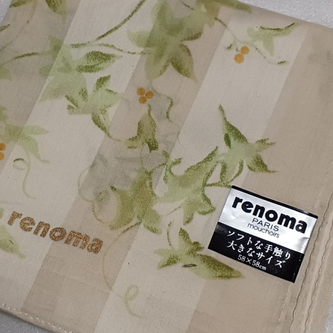 RENOMA(レノマ)の値下げ📌レノマ☆大判ハンカチーフ58×58🌼 レディースのファッション小物(ハンカチ)の商品写真