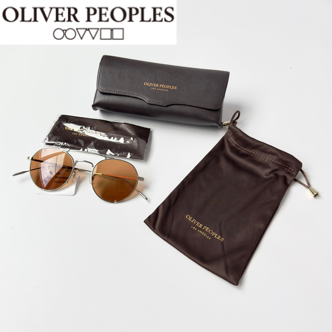 未使用 OLIVER PEOPLES Reymont ダブルブリッジサングラス