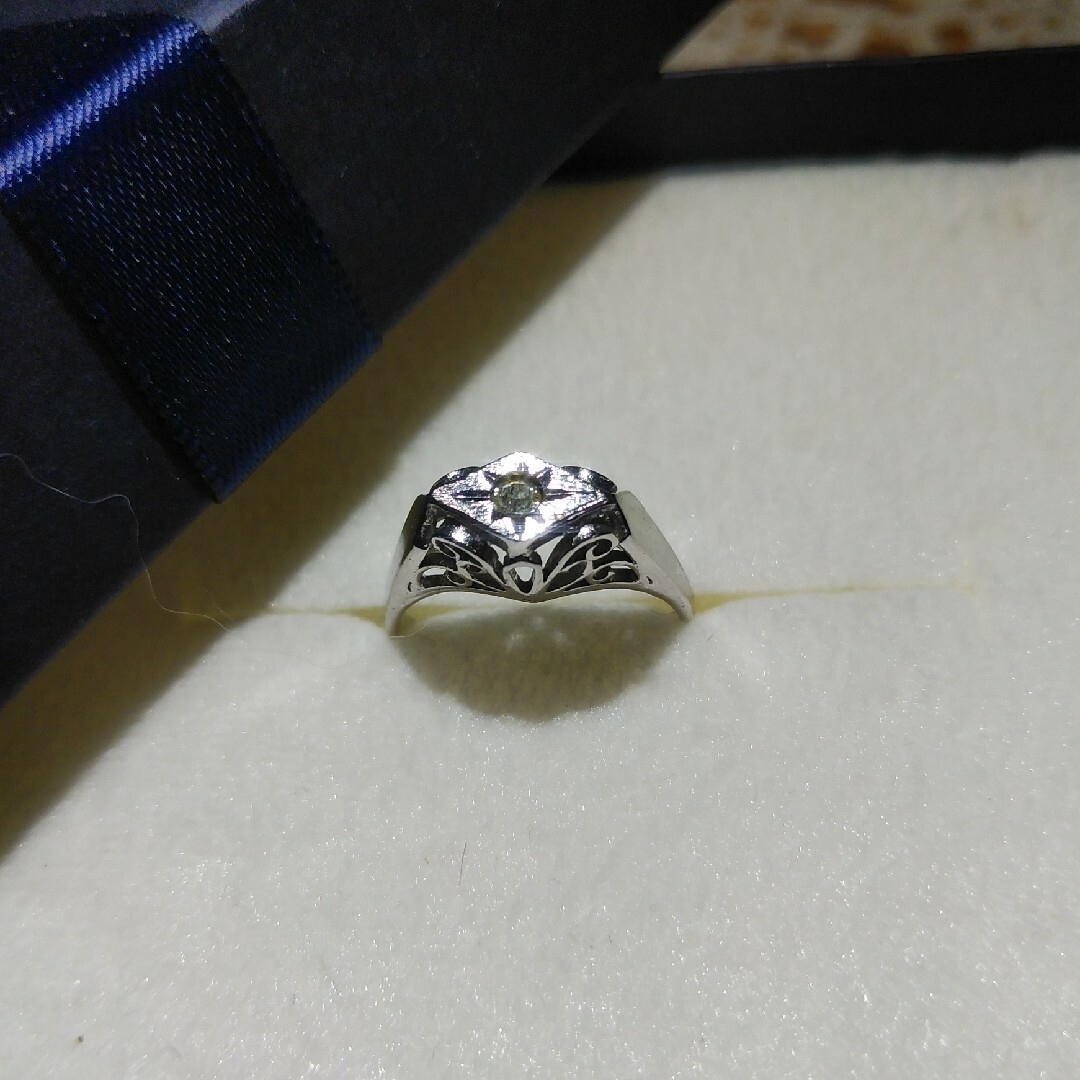アンティーク　ダイヤモンド　シルバー　リング レディースのアクセサリー(リング(指輪))の商品写真