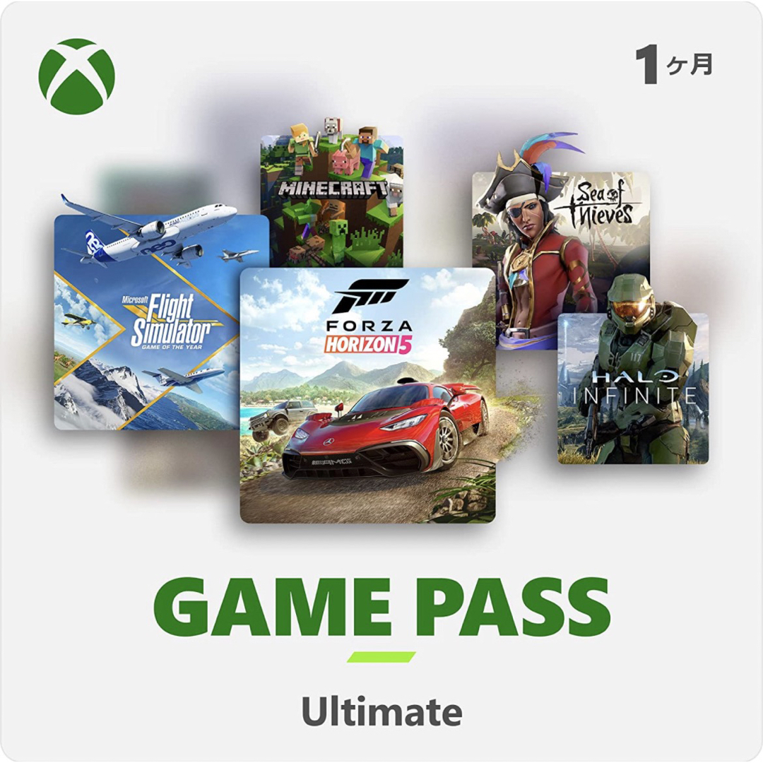 Xbox(エックスボックス)のXbox Game Pass Ultimate  1ヶ月分 エンタメ/ホビーの雑誌(ゲーム)の商品写真