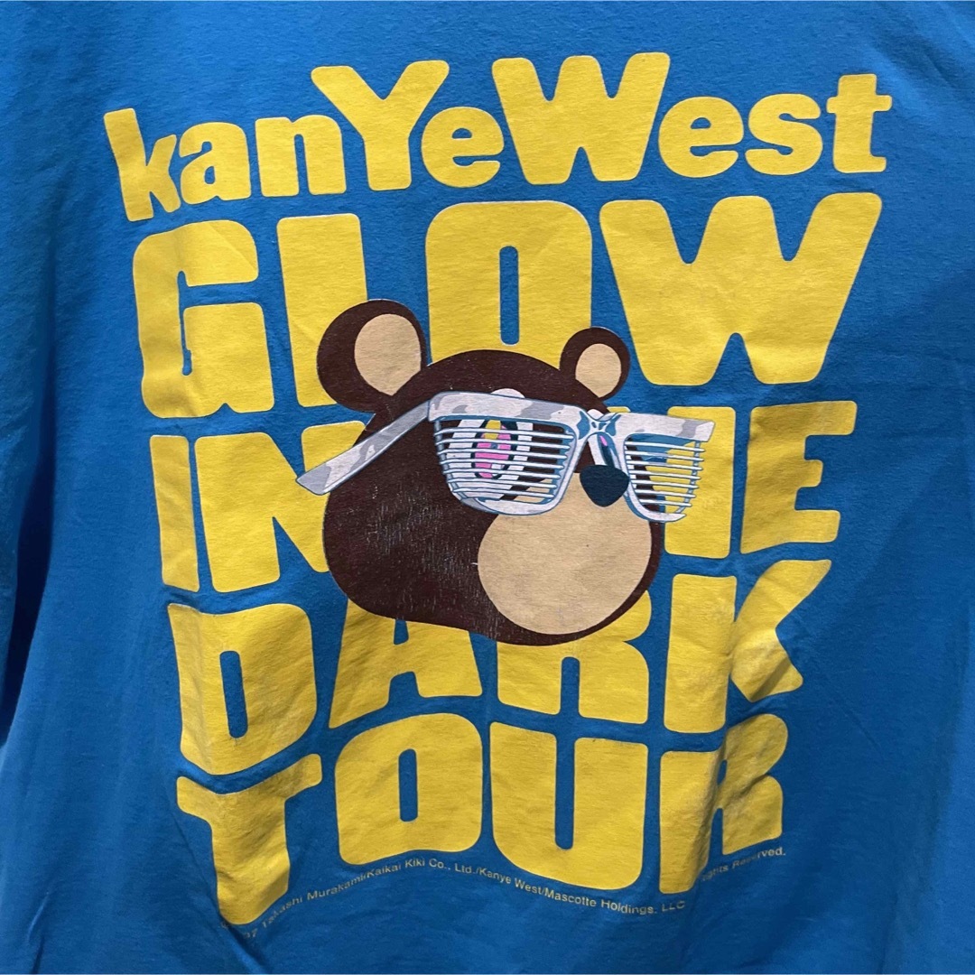 Tシャツ/カットソー(半袖/袖なし)Kanye west Glow in the dark tour カニエウェスト