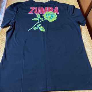 ズンバ(Zumba)の【新品・未使用品】ZUMBA®︎トップス　M/Lサイズ　ブラック(ダンス/バレエ)