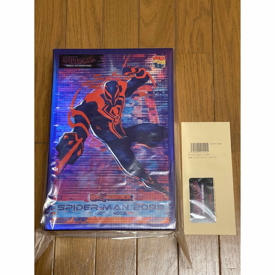 BE@RBRICK SPIDER-MAN 2099 100 400% ムビチケ付 BE@RBRICK SPIDER-MAN 2099 100 400% ムビチケ付