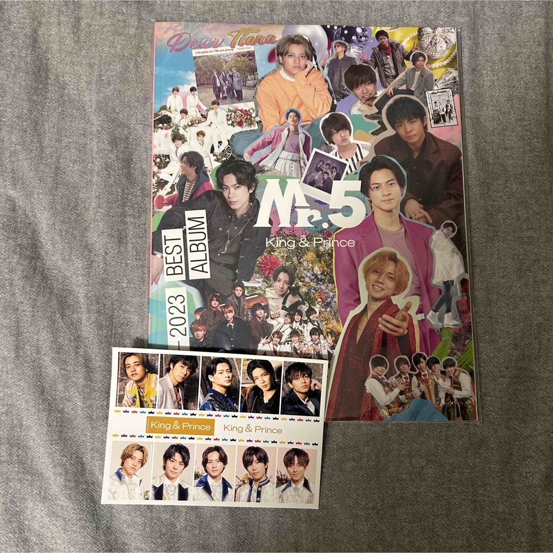 King & Prince(キングアンドプリンス)のKing & Prince Mr.5 Dear Tiara盤 エンタメ/ホビーのタレントグッズ(アイドルグッズ)の商品写真