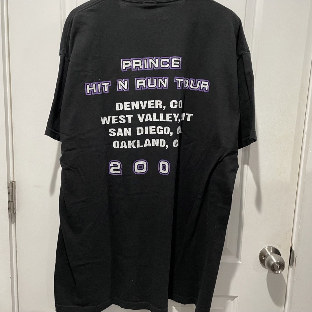 Prince hit n run tour 2001 T プリンス Tシャツ