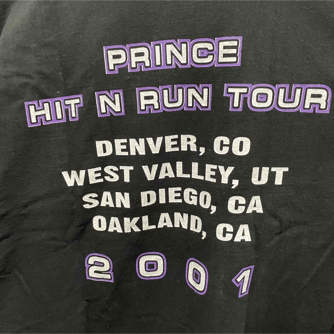 Prince hit n run tour 2001 T プリンス Tシャツ