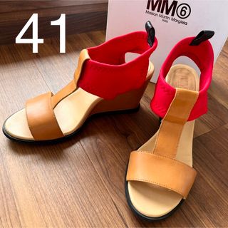 MM6 メゾン マルジェラ サンダル ウェッジ ソール 41 ネオプレン