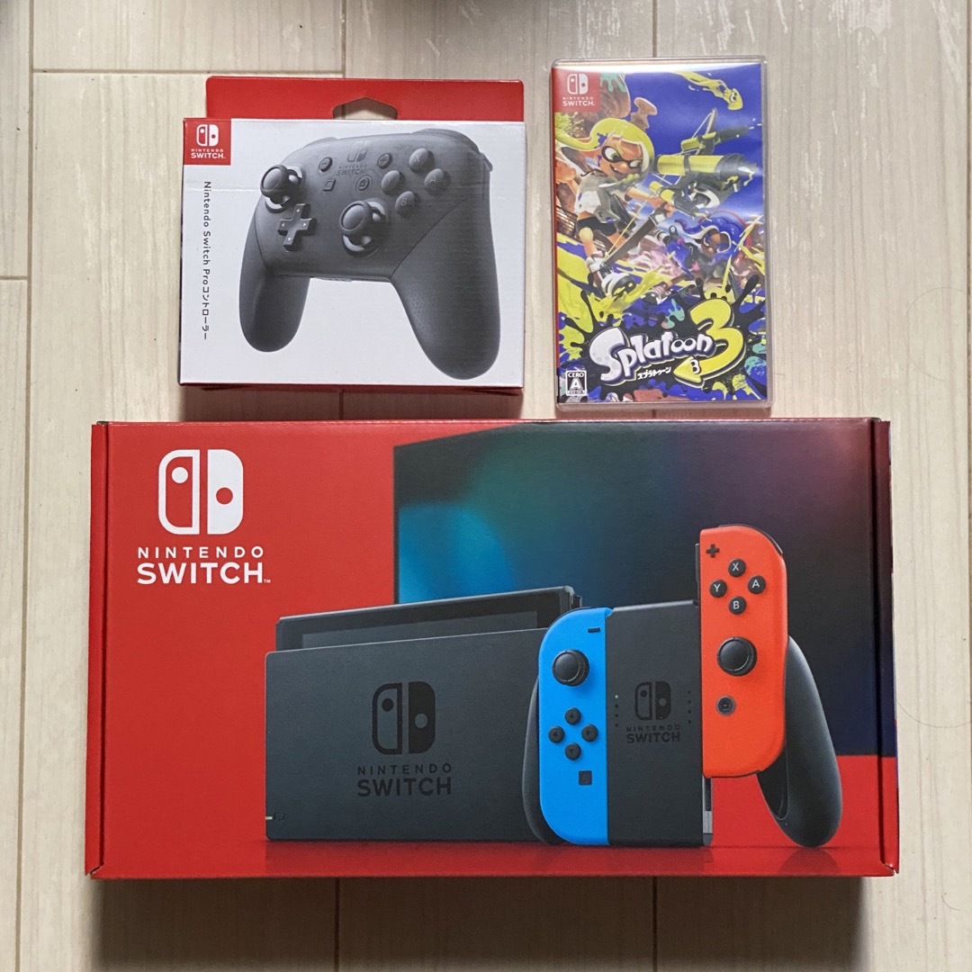 ニンテンドースイッチ＋プロコン＋スプラトゥーン3