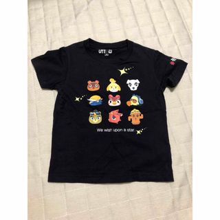 ユニクロ(UNIQLO)のユニクロ×あつまれどうぶつの森　半袖Tシャツ　100cm(Tシャツ/カットソー)