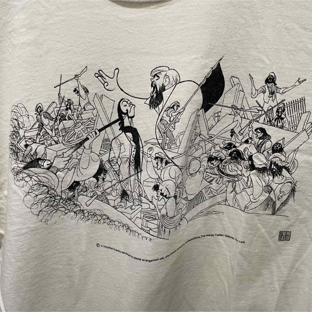 AL HIRSCHFELD art tee アル ハーシュフェルド tシャツ