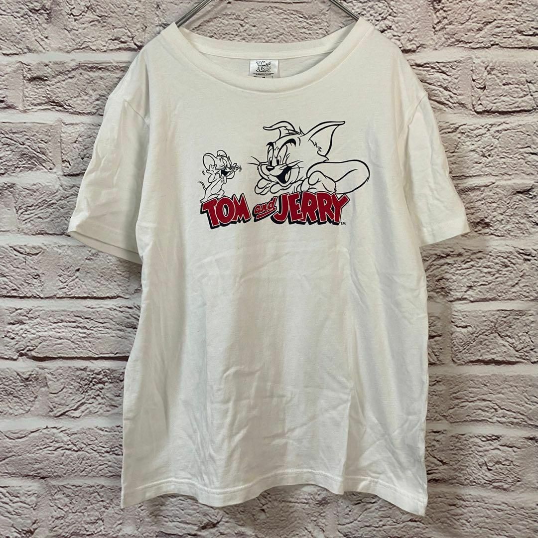 GU(ジーユー)のGUTOM&JERRY コラボTシャツ　半袖メンズ　レディース[ M ] メンズのトップス(Tシャツ/カットソー(半袖/袖なし))の商品写真