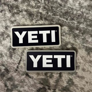 イエティ(YETI)の正規品　YETI イエティ　ステッカー 2枚セット(ステッカー)