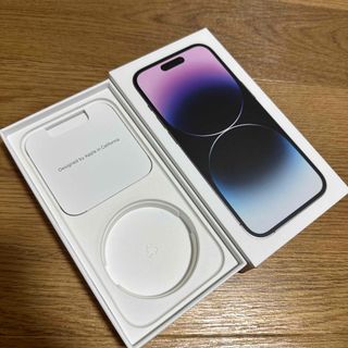 アイフォーン(iPhone)のiPhone 14Pro 256GB ディープパープル　空箱　空き箱(その他)