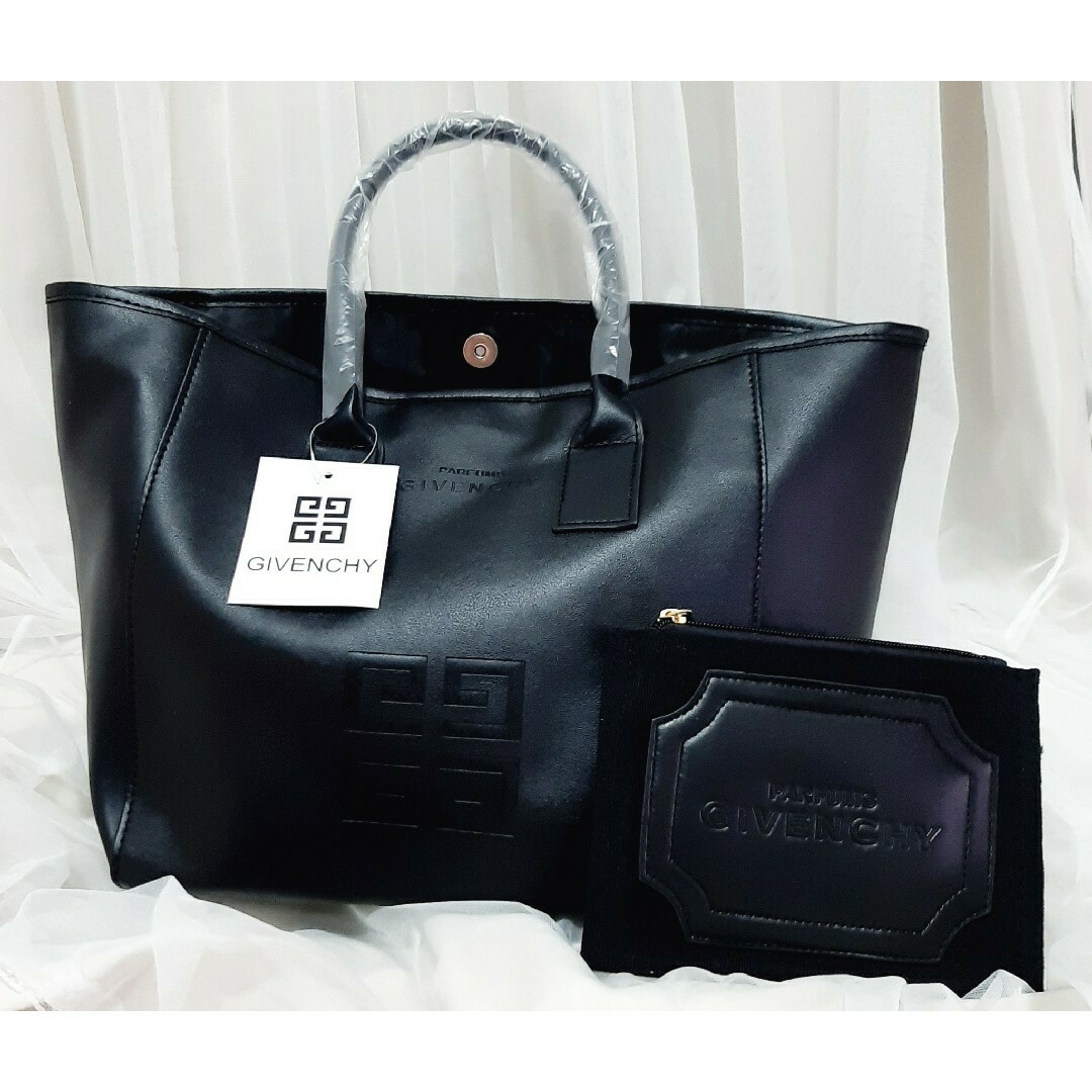 未使用GIVENCHY ジバンシー トートバッグ メッシュ レース