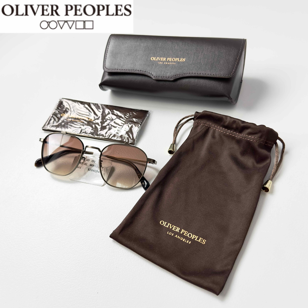 未使用 OLIVER PEOPLES Mandeville ダブルブリッジ