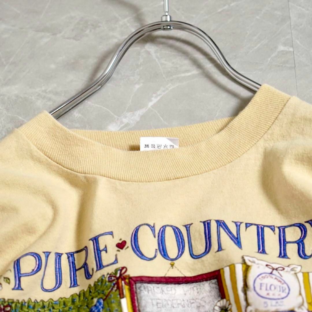 フルーツ 90s Tシャツ イエロー XLサイズ USA製