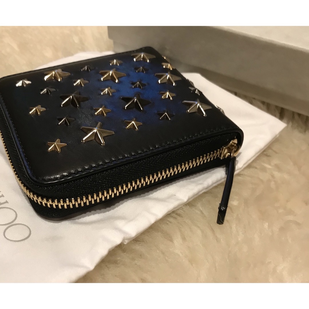 【新品未使用】ジミーチュウ　Jimmy Choo 二つ折り　財布