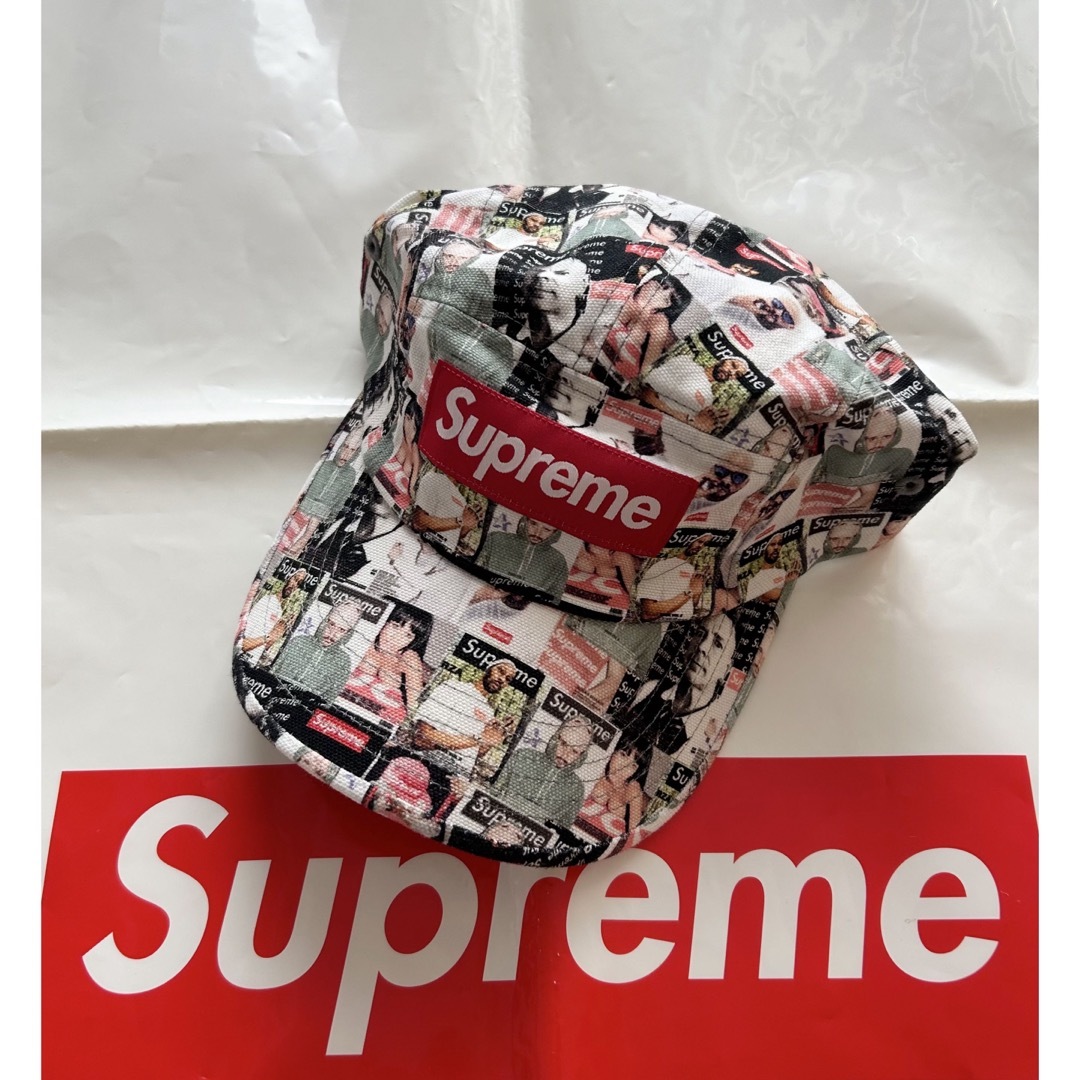 Supreme Magazine Camp Capキャップ