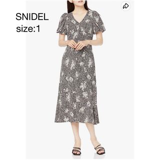 SNIDEL ワンピース(ロングワンピース/マキシワンピース)