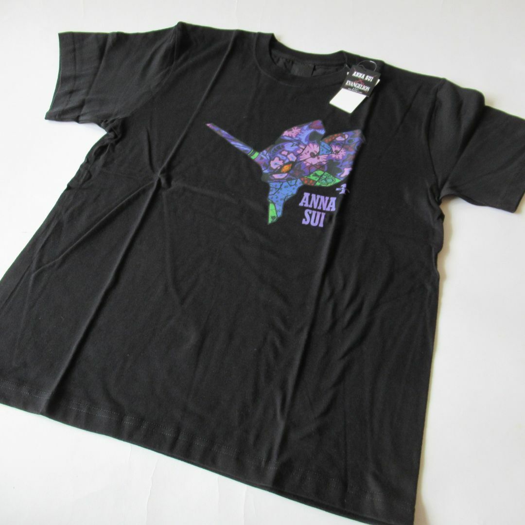 ANNA SUI(アナスイ)のエヴァンゲリオン×ANNA SUI アナスイ新品ブラック初号機 半袖Tシャツ L レディースのトップス(Tシャツ(半袖/袖なし))の商品写真