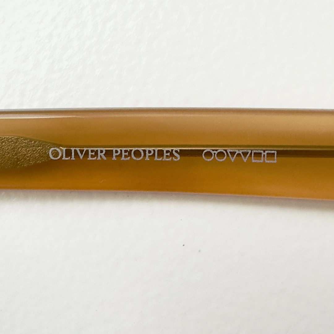 未使用展示品 OLIVER PEOPLES BALEN サーモントブローフレーム 6