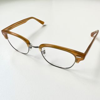 未使用展示品 OLIVER PEOPLES BALEN サーモントブローフレーム