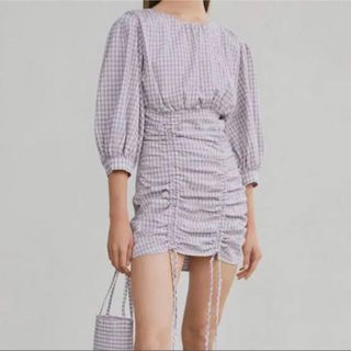 ザラ(ZARA)のzara ワンピース(ミニワンピース)