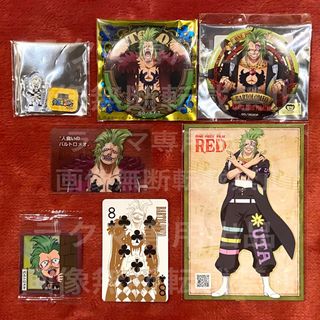 バルトロメオ セット ONE PIECE ワンピース 輩 缶バッジ ポスカ(バッジ/ピンバッジ)