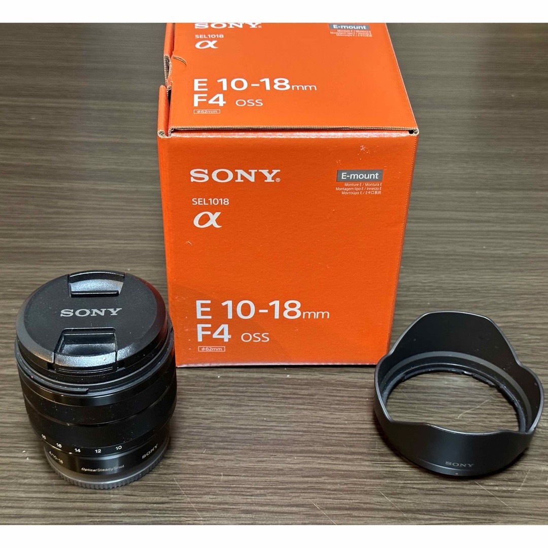 SONY ミラーレス用広角ズーム E10-18F4OSS SEL1018 - レンズ(単焦点)