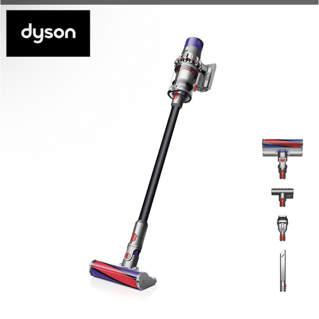 Dyson(ダイソン)の【新品未開封品】Dyson Cyclone V10 Fluffy Black スマホ/家電/カメラの生活家電(掃除機)の商品写真