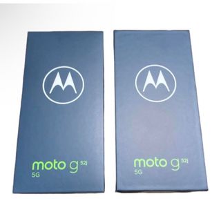 モトローラ(Motorola)のMotorola モトローラ SIMフリースマートフォン  g52j 2個セット(スマートフォン本体)