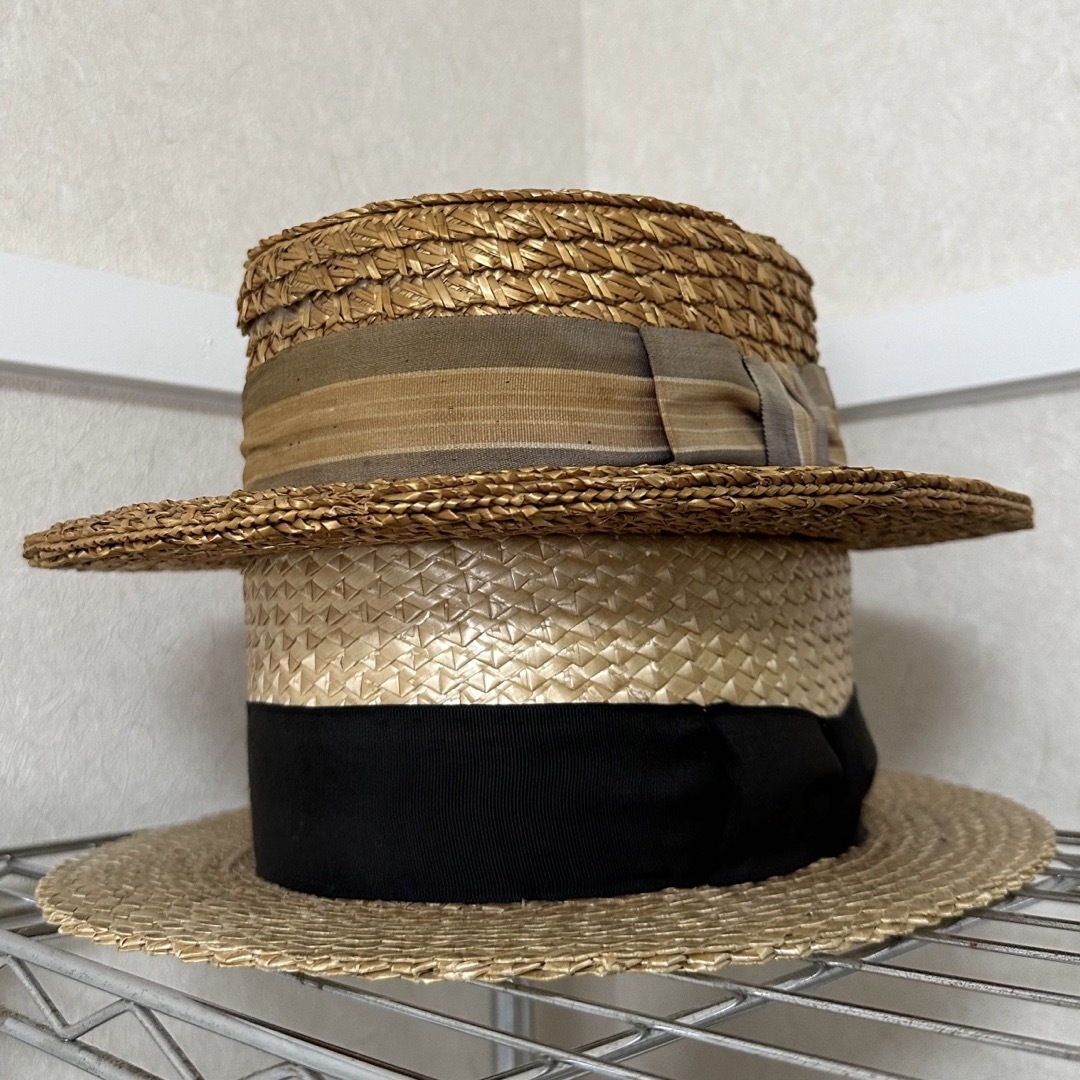 特価ブランド STETSON カンカン帽 60cm パナマボーターハット 販売特売 特価ブランド STETSON カンカン帽 60cm パナマボーターハット 販売特売