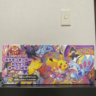 ポケモン(ポケモン)のアウトドア様　専用　シュリンク付き スペシャルBOX ポケモンセンター(Box/デッキ/パック)