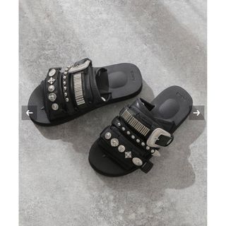 トーガ(TOGA)のTOGA × SUICOKE MOTO black 25(サンダル)