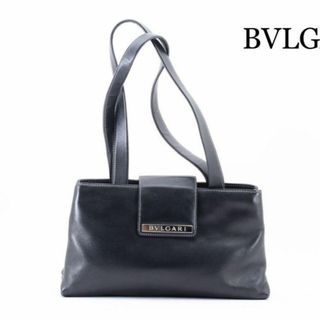 BVLGARI ブルガリ ハンドバッグ ブラック レザー 23053015-