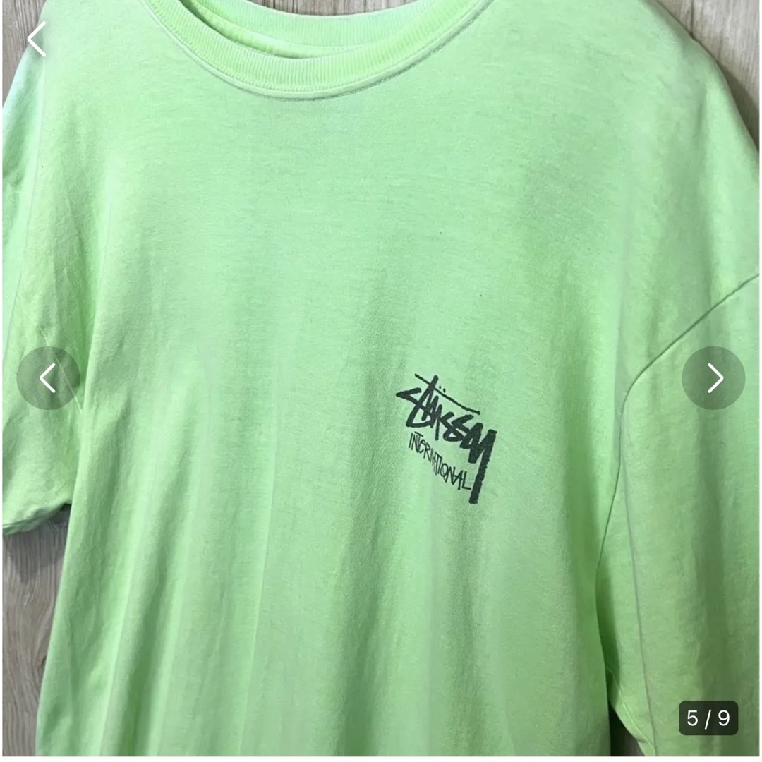 STUSSY(ステューシー)のステューシー stussy Tシャツ INTER NATIONAL 黒タグ メンズのトップス(Tシャツ/カットソー(半袖/袖なし))の商品写真