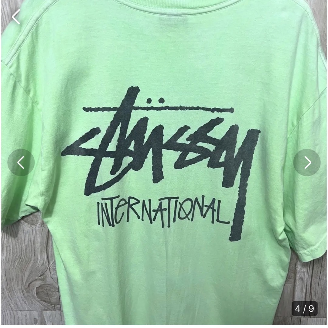 STUSSY(ステューシー)のステューシー stussy Tシャツ INTER NATIONAL 黒タグ メンズのトップス(Tシャツ/カットソー(半袖/袖なし))の商品写真