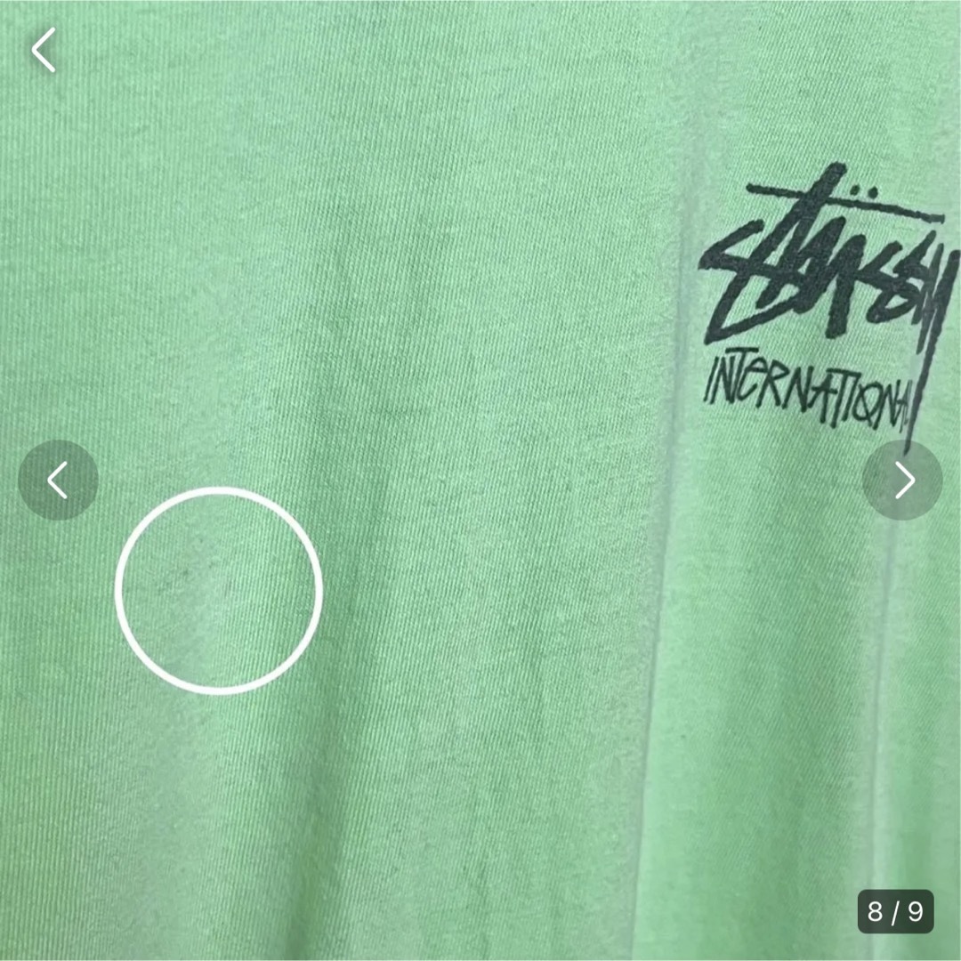 STUSSY(ステューシー)のステューシー stussy Tシャツ INTER NATIONAL 黒タグ メンズのトップス(Tシャツ/カットソー(半袖/袖なし))の商品写真