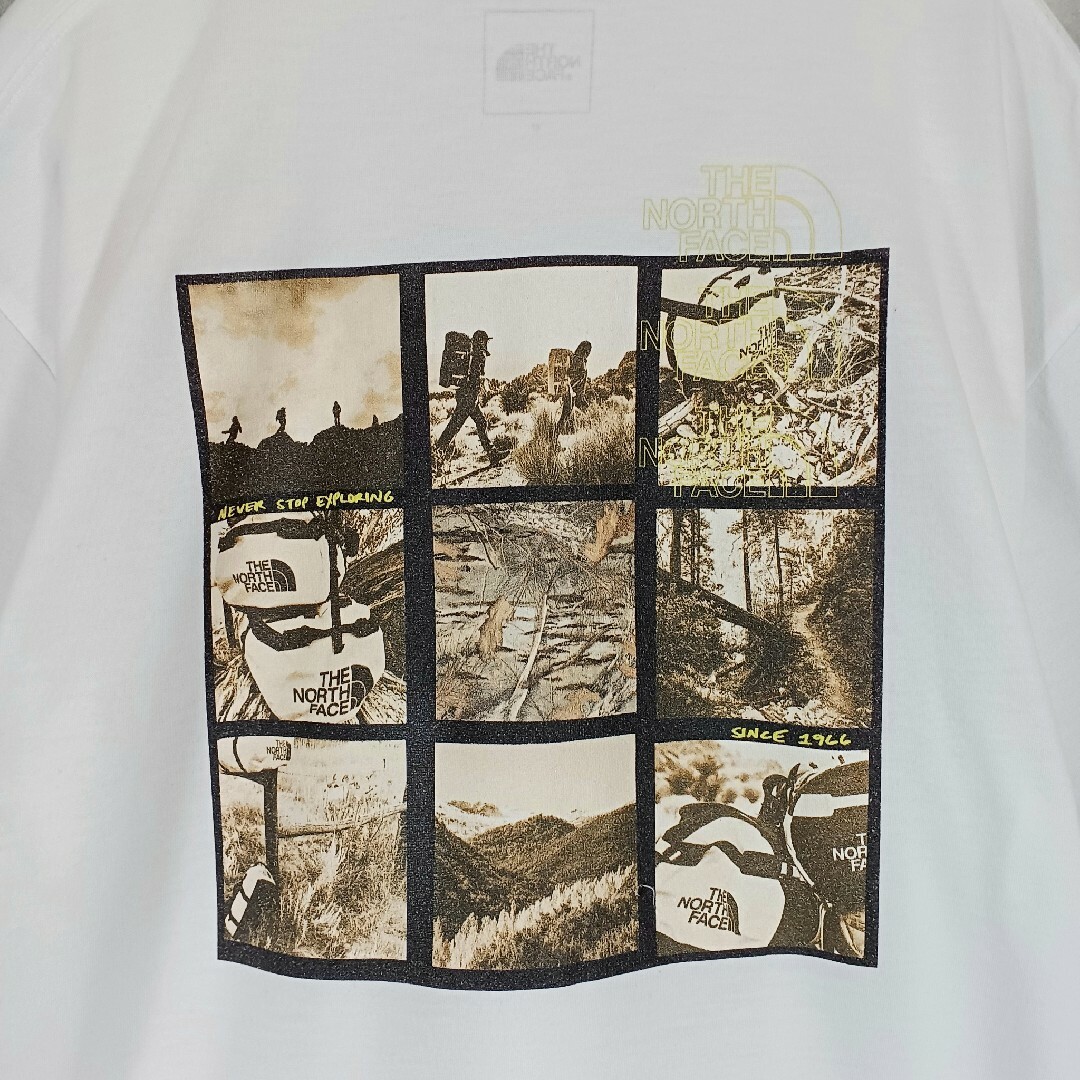 THE NORTH FACE ザノースフェイス メンズTシャツ M キャンプ