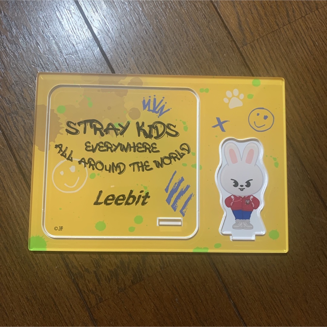 Stray Kids(ストレイキッズ)のStrayKids スキズ SKZOO カフェ アクリルコースター Leebit エンタメ/ホビーのタレントグッズ(アイドルグッズ)の商品写真