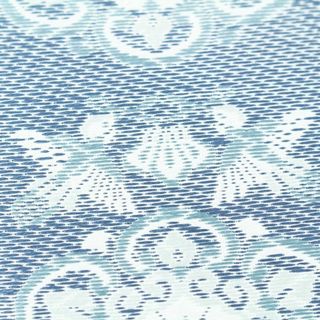 数量限定価格!! 西陣の名門【岡文織物】 爽やかなブルー 大人の上質な