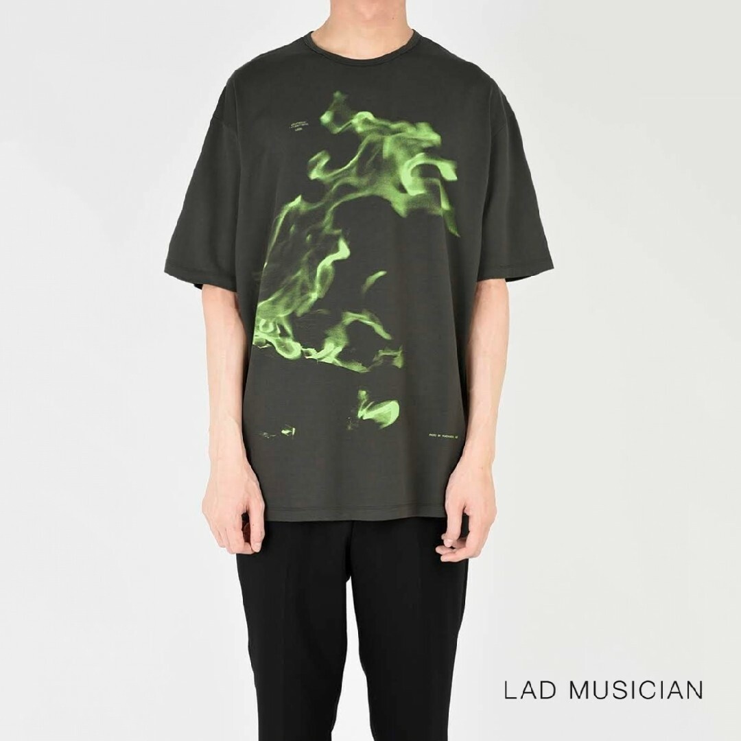 Ladmusician smoke print T-shirt
