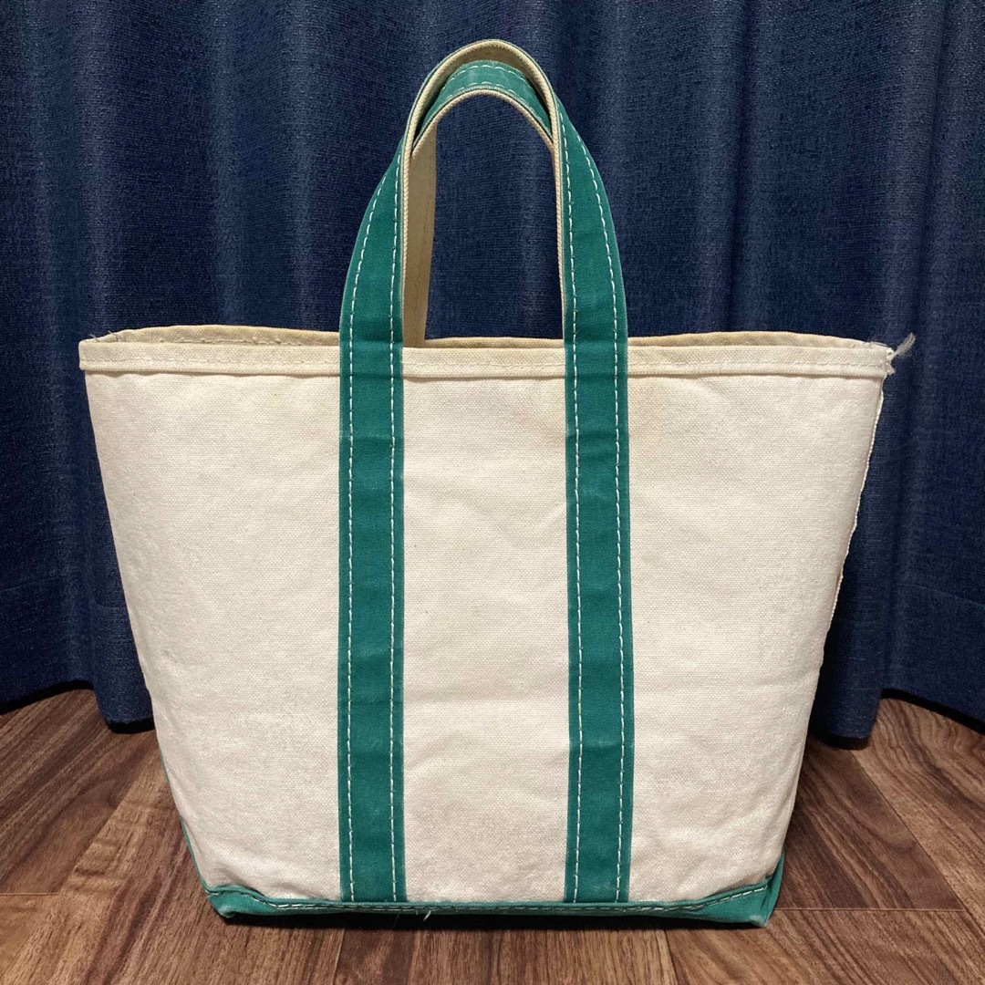 80s L.L.Bean BOAT AND TOTE 2色タグ ギザタグ - バッグ