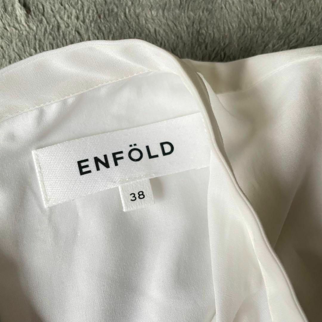 ENFOLD - 【美品】ENFOLD エンフォルド ソフトブロードシャツドレス