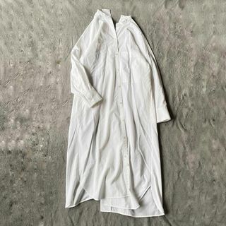 ENFOLD - 【美品】ENFOLD エンフォルド ソフトブロードシャツドレス