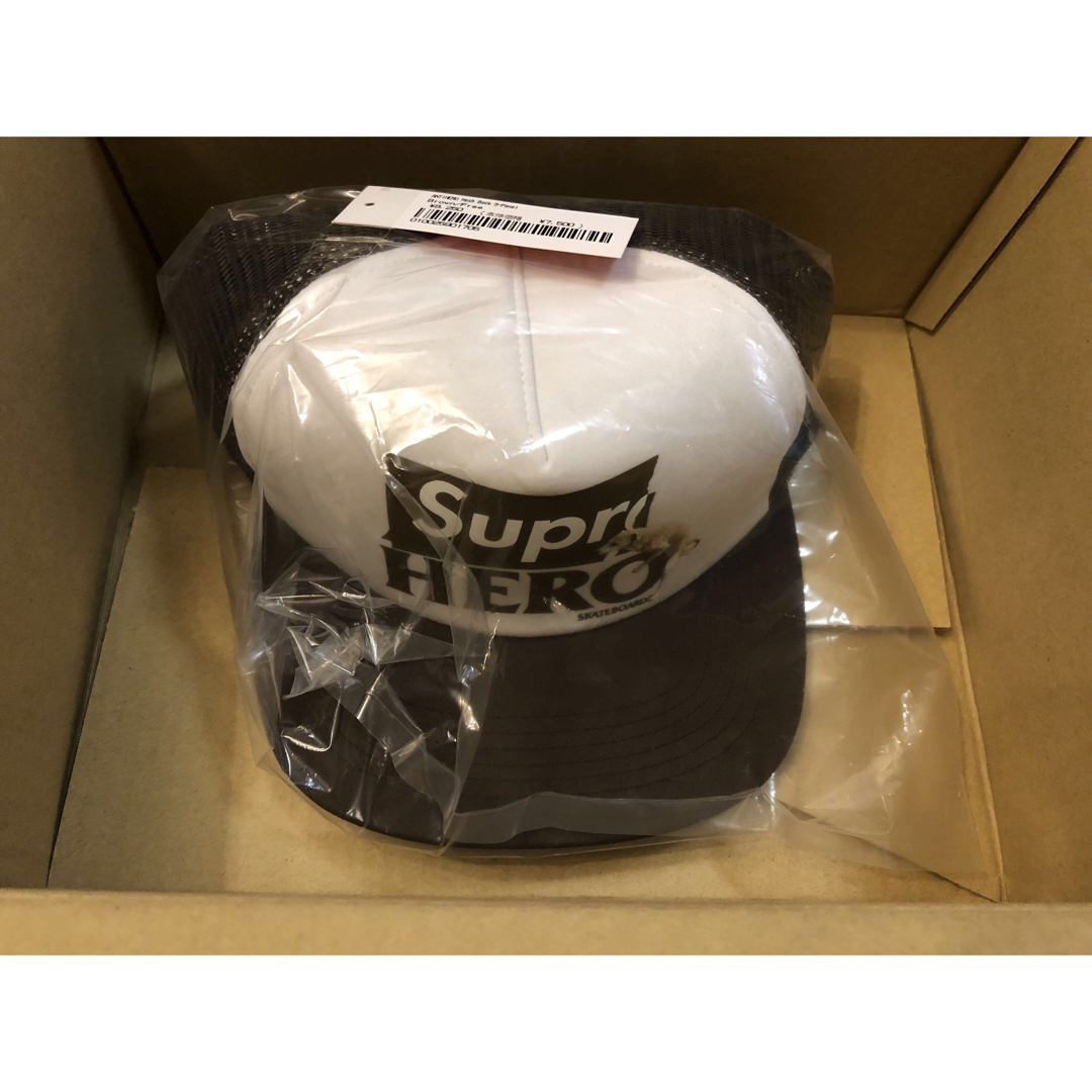 ss Supreme ANTIHERO Mesh Back 5 Panel brown メッシュキャップ