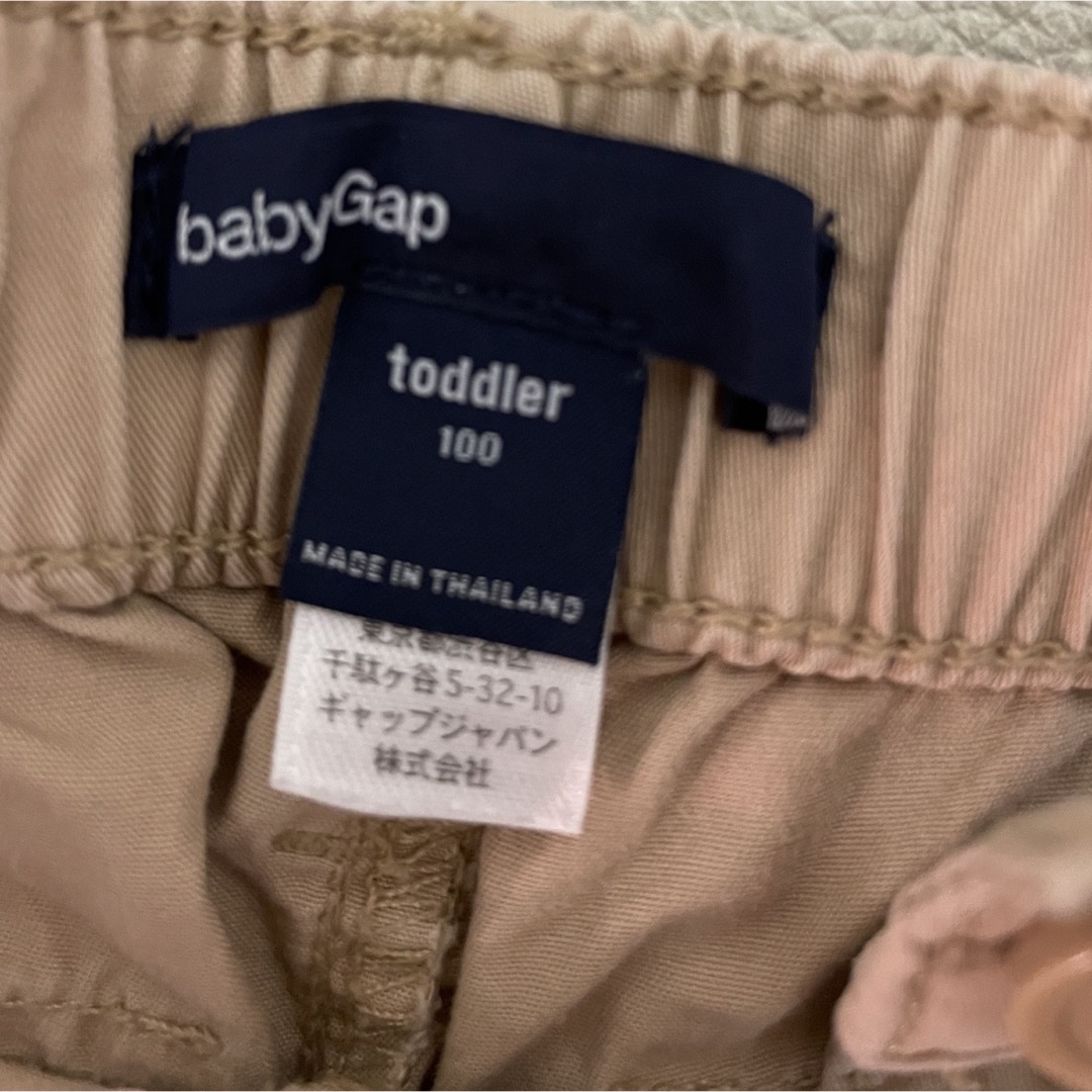 babyGAP(ベビーギャップ)のbabyGAP 100㎝　女の子用ハーフパンツ キッズ/ベビー/マタニティのキッズ服女の子用(90cm~)(パンツ/スパッツ)の商品写真